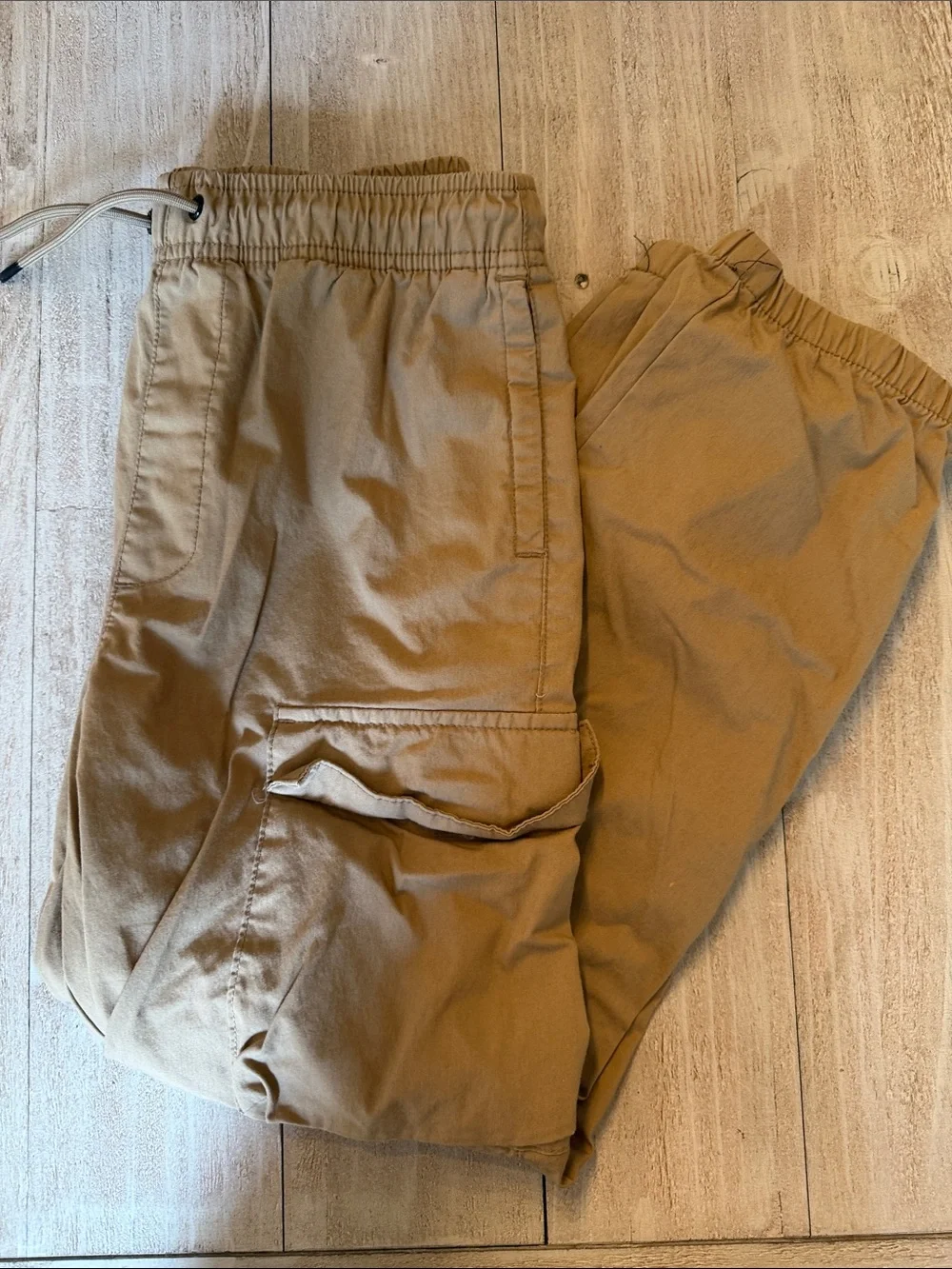 Old Navy Tan Cargo Jogger Pants